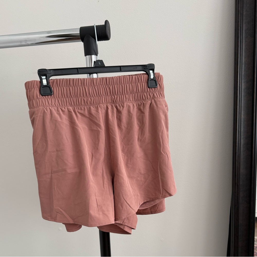 Double lined gym shorts